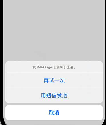 沾化apple维修iPhone上无法正常发送iMessage信息